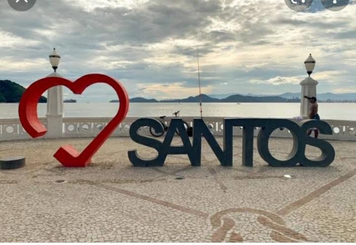 Apartamento Para Temporada Ambiente Familiar Santos  Dış mekan fotoğraf